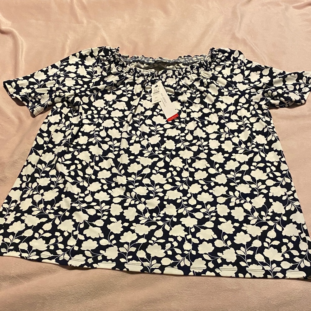 NWT Talbots knit jersey top